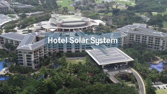 quality Sistema-Hotel Solar Distribuído Comercial no Telhado factory