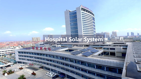 Sistema Solar Distribuído Comercial de Telhado Sistema Solar Hospitalar